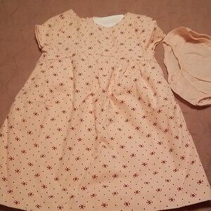 NWT~GYMBOREE~Pink Ditsy Print Short Sleeve DRESS~18-24m/2T